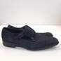 Hugo Boss Monk Navy Blue Suede Wingtip Loafers Shoes Men's Size 7.5 M image number 3