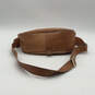 Womens Brown Leather Inner Zipped Pocket Single Adjustable Strap Crossbody image number 3