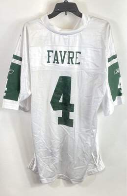 Reebok Men White NFL NY Jets Brett Favre #4 Jersey XL alternative image