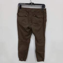 Vince. Brown/Green Jogger Pants Size 27 alternative image