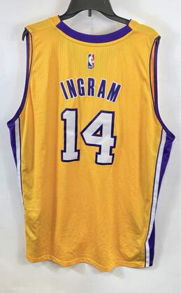 Adidas Lakers Ingram #14 Yellow Jersey - Size XXXL alternative image