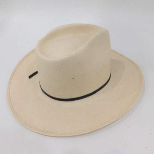 Charlie Horse Mens Western Straw Cowboy Hat Size 7 1/4 image number 2