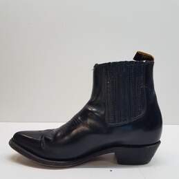 El General Black Leather Chelsea Pull On Boots Men's Size 9 alternative image