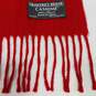 Geoffrey Beene Red Cashmere Scarf image number 3