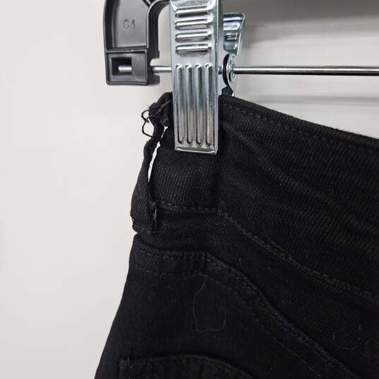Guanyy Black Jean Skirt image number 4