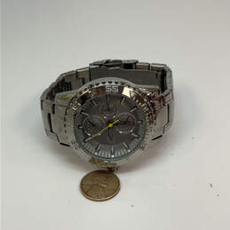 Designer Armitron Silver-Tone Chronograph Round Dial Analog Wristwatch alternative image