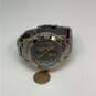 Designer Armitron Silver-Tone Chronograph Round Dial Analog Wristwatch image number 2