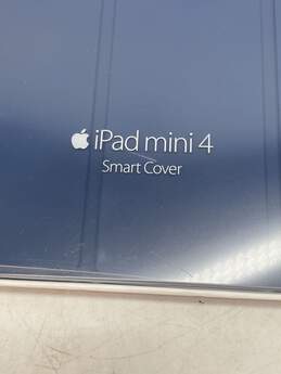 Blue Ipad Mini 4 Rectangle 7.9 Inch Silicone Smart Cover Case W-0540580-I