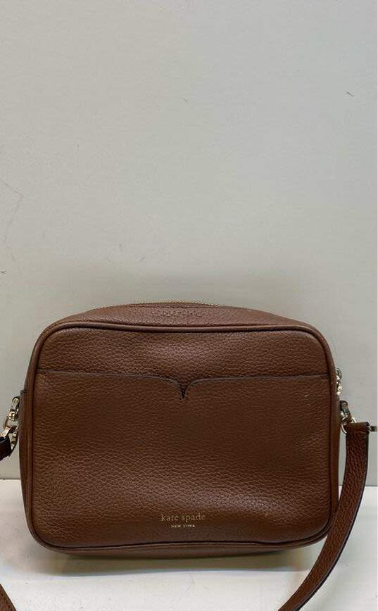 Kate Spade Assorted Bundle Lot Set of 3 Leather Handbags image number 3