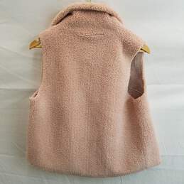 Norla Canada Women's Pink Polyester Sherpa Vest Size S alternative image
