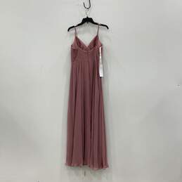 NWT Azazie Womens Ankita Light Purple Sweetheart Neck Back Zip A-Line Dress A8 alternative image