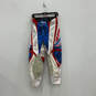 NWT Mens Multicolor Flat Front Andrew Short Replica Snow Pants Size 28 image number 1