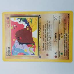 Pokemon TCG 1st Edition Diglett Vintage Non Holo Card