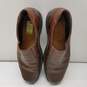 Ecco Brown Leather Slip On Loafers US 9.5 image number 5