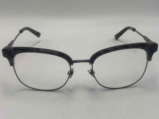 Mens CK8060 Charcoal Gray 140mm Tortoise Full Rim Eyeglasses J-0507600-D image number 2