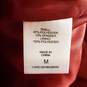 New York & Company Women Red Suede Jacket M NWT image number 4