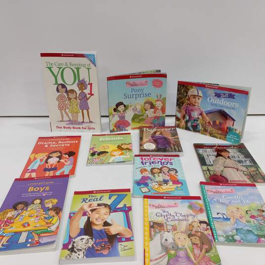 Bundle of 12 Assorted American Girl Paperback Books image number 1