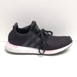 Adidas Women's Swift Run Black True Pink Sneakers Size 6