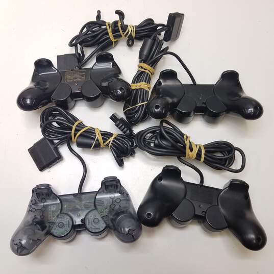 Sony PS2 controllers - Lot of 10, mixed color >>FOR PARTS OR REPAIR<< image number 3