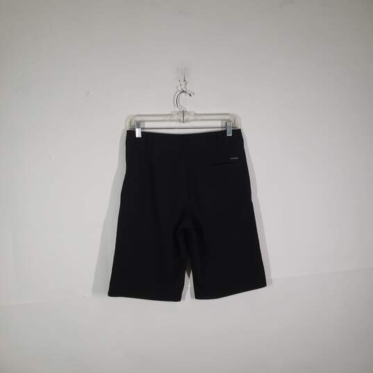 Mens Regular Fit Slash Pockets Flat Front Chino Shorts Size 18 image number 2
