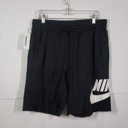 Mens Dri Fit Elastic Waist Pockets Drawstring Athletic Shorts Size XL
