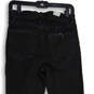 Womens Black Denim Medium Wash 5-Pocket Design Skinny Leg Jeans Size 8/29 image number 4