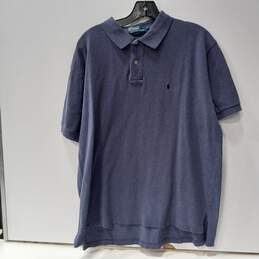 Ralph Lauren Polo Men's Blue Polo Shirt Size XL