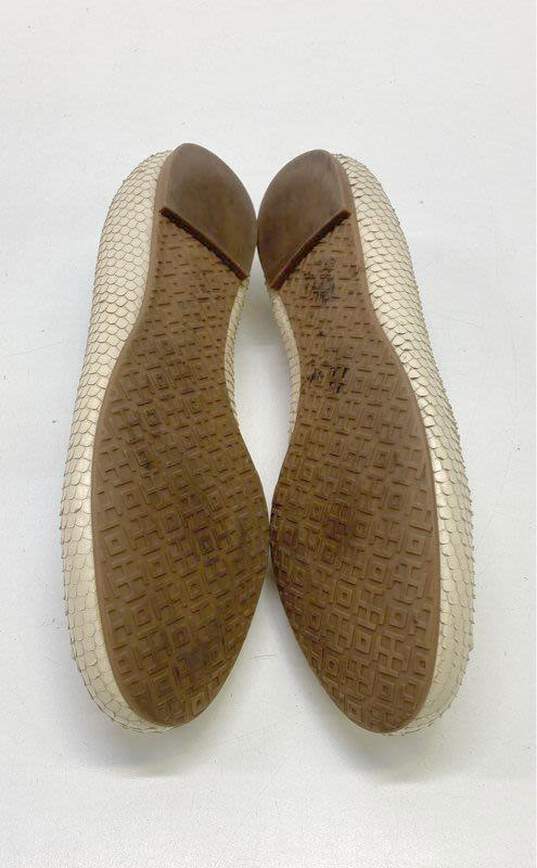 Tory Burch Ivory Flats Casual Shoe Women 7.5 image number 6