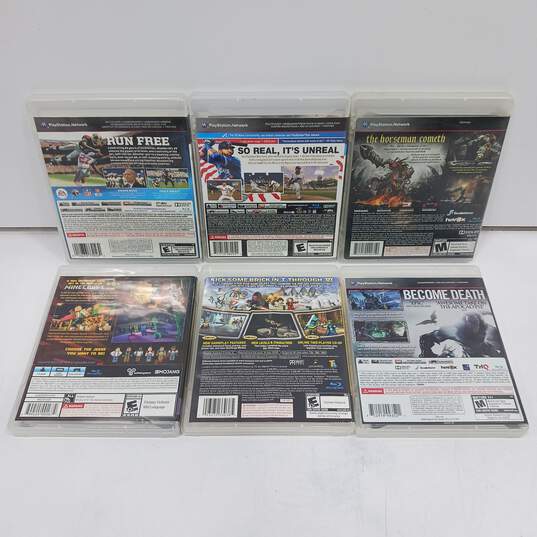 Lot of 6 Sony PlayStation 3 Video Games image number 2