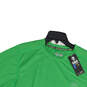 NWT Mens Green Short Sleeve Crew Neck Regular Fit Pullover T-Shirt Size XL image number 4