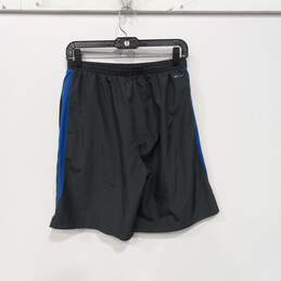 Nike Men's Dri-Fit Gray & Blue Athletic Running Shorts Size Medium alternative image
