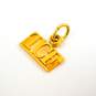 10k Yellow Gold Service Pendant 1g image number 2