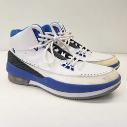 Air Jordan 331987-171 2.5 Team Blue White Sneakers Men's Size 10.5