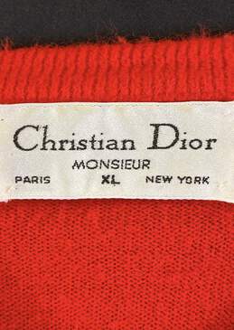 Christian Dior Red Sweater - Size X Large