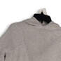 Womens Gray Rest Day Long Sleeve Knitted Hooded Pullover Sweater Size XS image number 3
