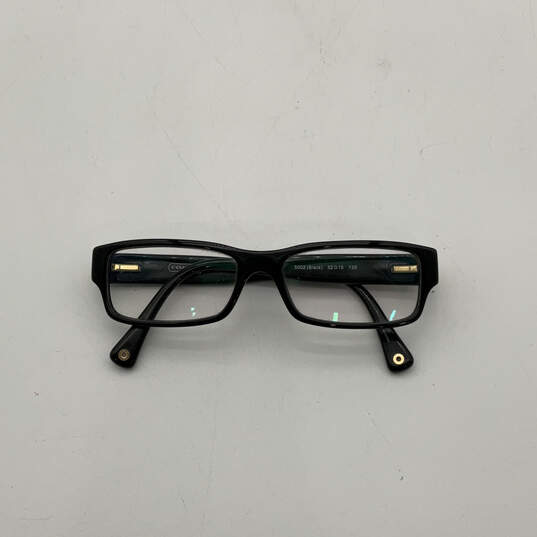 Womens HC 6030 Nadia 5002 Black Full-Rim Frame Rectangular Eyeglasses image number 3