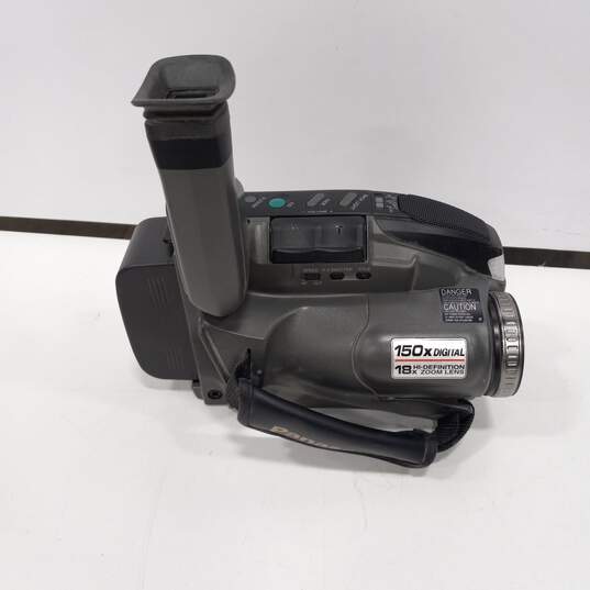 Pair Of JVC And Panasonic Camcorders image number 2