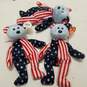 Bundle of 10 TY Beanie Baby Patriot Plush Toys image number 3