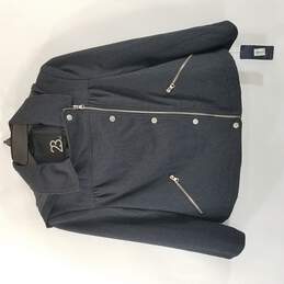 23rd St Girl Grey Zip Up Jacket XL NWT