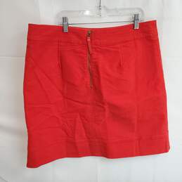 Boden Red Skirt NWT Women's Size 12R alternative image