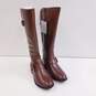 LifeStride Rosaria Knee High Riding Boots Brown 8.5 image number 3
