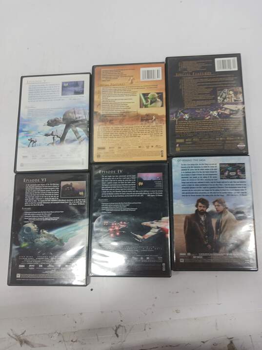Bundle of 6 Assorted Star Wars DVDs image number 3