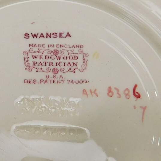 Vintage Wedgwood Patrician Swansea Teacups W/ Saucers image number 7