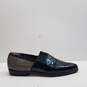 Armando Pollini Studded Black Patent Leather Loafers Size 42.5 EU/9.5 US image number 1