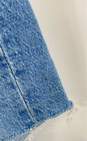 NWT Levi's 501 Womens Blue Flat Front High Rise Denim Boyfriend Shorts Size 24 image number 3