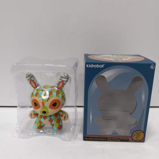 Kidrobot The Curly Horned Dunnylope Action Figure IOB image number 1