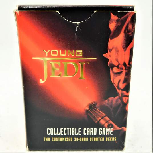 2 Boxes Young Jedi Collectible Darth Maul Obi Wan Kenobi Star Wars Card Game image number 5