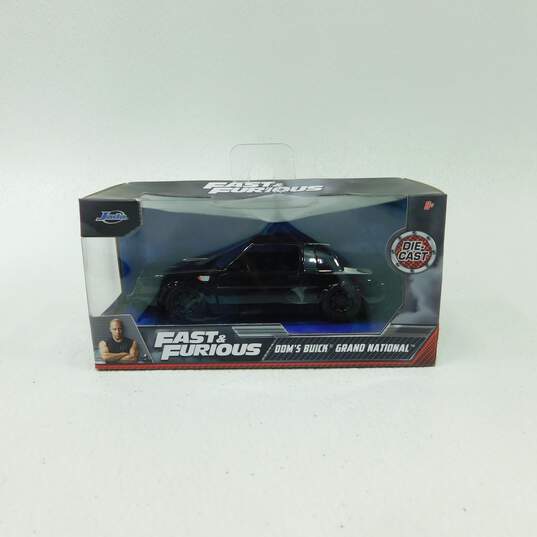 3 Jada Fast & Furious Diecast Cars Dom's Plymouth, Buick & Lykan Hypersport image number 1