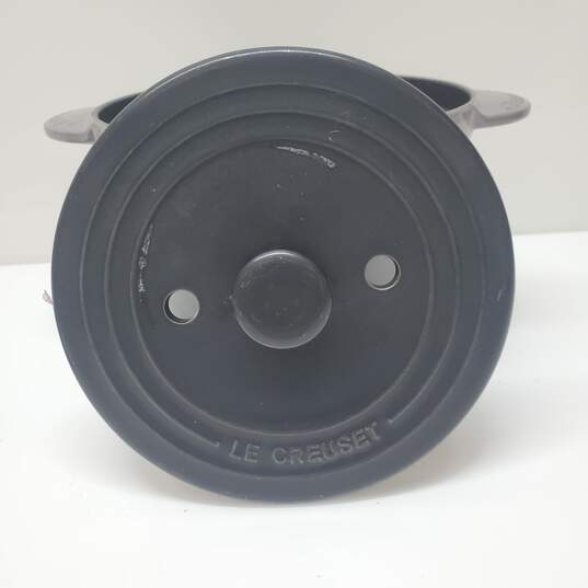 Le Creuset Enameled Cast Iron Rice Pot in Oyster Gray image number 3