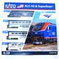 Kato N Scale ALC-42 & Superliner 10-1788 4 Unit Set IOB image number 1